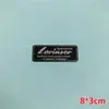 Adecuado para Pegatinas de Coche Mercedes-Benz Clase C Clase E Glc Gla Glb Pegatinas Decorativas de Metal Logo de Coche Amg Placa de Nombre Brabus Etiqueta de Aluminio