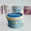 Suministro de Fábrica Taza de Papel Desechable para Helado de 4 oz Calibre 75 Taza de Papel para Helado Tazón de Papel para Helado de Yogur Frito