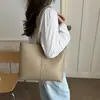 Bolsa de Hombro Grande de Verano para Mujer 2026, Bolso Grande de Moda Simple Vintage, Bolso de Hombro Simple Texturizado, Bolso para el Trabajo