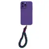 Cordão Curto para Celular Portátil Pode Ser Usado no Ombro, Três Cores Novo Multifuncional Esportivo Outdoor Universal Versátil Corda Marrom