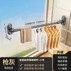 Pegatina de Ventosa sin Taladro Barra Retráctil para Secar Ropa Montaje en Pared de Balcón Artefacto Giratorio para Secar Ropa Barra para Secar Ropa en Ventana Interior