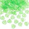 Novo Pingente de Folha Acrílica Verde Pequeno Transparente Versátil Folha DIY Feito à Mão Acessórios de Material para Joias Retrô