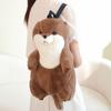 Oso Bobby Lindo Suave Lindo Nutria Mochila Peluche Juguete Muñeca Nutria Marina Preescolar Bolsa Transfronteriza Agarrar Muñeca