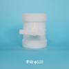 Válvula de Mariposa Yucheng Pp Blanca Válvula de Aire Ducto de Ventilación Sellado Válvula Reguladora Manual Válvula de Plástico Blanco Ajustable