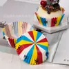 El Fabricante Suministra Capacillos de Papel para Pasteles, Papel a Prueba de Grasa de Grado Alimenticio, Vasos de Degustación y Tapetes de Papel para Pasteles de Arroz al Vapor