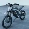 Motocicleta Elétrica de Alta Velocidade para Adultos para Uso Off-Road em Todos os Terrenos, Motocicleta Elétrica de Corrida em Trilha de Alta Potência 72V 6000W