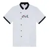 Roupa de trabalho de verão para chef, de manga curta, para catering, hotel, restaurante, cozinha de restaurante, roupas de trabalho finas e respiráveis