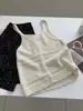 Camisole de Malha Vazada em Camadas Fashion e Única para Mulheres, Top Juvenil em Mistura de Lã Estilo Coreano Outono 2026