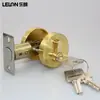 Cerradura de Puerta Invisible Antirrobo de Aleación de Zinc Personalizada Pestillo Redondo Cerrojo de Seguridad Cerradura Auxiliar para Puerta de Entrada Cerradura Plana de un Solo Lado para Interiores