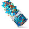 Juego de 12 lentejuelas de mariposa para decoración de uñas con láser, mezcla de lentejuelas, degradado multicolor, accesorios para decoración de uñas, pegatinas para decoración de uñas.
