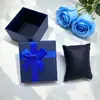 Nueva Caja de Relojes con Arte Latte Cruzado 8*9 Caja para Pulseras al por Mayor Caja de Joyería Empaque Caja de Regalo para Joyería
