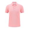 Roupa de Trabalho de Manga Curta com Lapela Logotipo Personalizado Estampado Camisa Polo de Algodão Puro Roupa de Trabalho Personalizada Camisa de Publicidade Cultura Corporativa Bordado