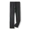 Calças Casuais Masculinas de Outono e Inverno, Grossas, Quentes, Forradas com Fleece, Corte Reto, para Uso Externo 5682