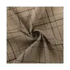 Estilo Old Money tela de cuadros moda retro pantalones de pierna ancha abrigo funda de sofá adornos para juguetes fábrica de tela de cuadros venta al por mayor