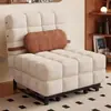 Sofá cama nuevo modelo, apto para sentarse y acostarse, disponible en tamaño individual y doble, plegable, estilo retro, ideal para siestas, apartamentos de alquiler y salas de estar multifuncionales