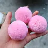 Em estoque 4-5cm bola de lã caspi bola de lã fina bola de baga de louro material para acessório de cachecol bolsa roupa DIY