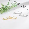 Aretes Personalizados, Tachuelas Brillantes en Forma de C, Brazaletes para Oreja, Ganchos para Oreja, Pendientes de Nuevo Estilo 2022, Estilo Coreano, Versátiles y Elegantes