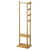 Perchero Simple de Piso para el Hogar Colgador Vertical Sala de Estar Dormitorio Pequeño Estante de Almacenamiento Multifuncional