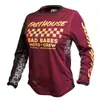 Fasthouse Nueva Ropa de Descenso Transpirable de Manga Larga Ropa para Motocicleta Todoterreno Ropa para Motocicleta Ropa para Ciclismo Camiseta de Secado Rápido para Hombre