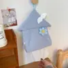 Nueva Caja de Pañuelos Linda con Forma de Casa de Aspecto Elegante Estilo Ins Caja de Pañuelos de Tela Sala de Estar Baño Caja Colgante para Papel Higiénico