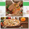 Tabla de Cortar de Madera de Acacia Transfronteriza Tabla de Queso de Madera Maciza Tabla de Frutas para Exteriores Tabla de Madera Portátil para Camping Tabla de Madera para Embutidos
