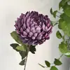 Flores Artificiales: Crisantemo, Peonía, Flores Falsas Grandes para Decoración de Sala de Estar, Accesorios para Fotos, Flores de Mano para Espectáculos