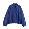 Chaqueta de Piloto Holgada de Moda para Mujer 2026 Estilo Europeo y Americano Transfronterizo Venta al por Mayor 7024574