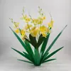 Adornos Metálicos de Agave de Hierro Transfronterizos Artesanías de Hierro Decoraciones para Plantas de Jardín al Aire Libre Césped Tulipanes