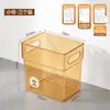 Cesta de Armazenamento Antibacteriana para Geladeira BNBS Caixa de Armazenamento de Alimentos de PP de Grau Alimentício Caixa Organizadora para Porta Lateral de Geladeira