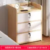 Mesa de Cabeceira Moderna Simples Mini Armário de Armazenamento Quarto Armário de Cabeceira Nórdico Moderno Pequeno Armário