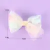 Cinta de Malla Lazo Accesorios para Ropa Pasador Nudo de Regalo Decoración de Empaque DIY Accesorios de Lazo Rosa