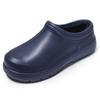 Zapatos de Trabajo para Chef de Cocina Antideslizantes de Eva Impermeables para Restaurante, Ropa de Exterior, Zapatos Gruesos de Algodón, Otoño e Invierno 2024