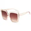 Gafas de Sol Negras de Marco Extra Grande, Protección UV, Gafas de Sol para Conducir, Modernas y Versátiles, Gafas de Sol de Moda Estilo Coreano