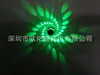Lámpara de pared LED RGB con control remoto, lámpara de pared de colores cambiantes, lámpara de pared de color