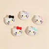 Mini Laço Multicolorido Gato Kt Acessórios de Resina DIY Cola de Creme Manicure Grampo de Cabelo Transfronteiriço Adesivo para Capa de Celular