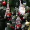 Decorações de Festa de Natal para Comércio Exterior Pingente de Boneco Velhinho Boneco de Neve Rena Brinquedo Pingente de Decoração de Árvore de Natal