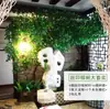 Folhas, galhos, videiras, flores artificiais, trepadeiras, canos, pilares, plantas trepadeiras, plantas verdes, plantas de parede, cobrindo imperfeições, decorações