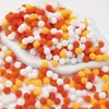 Poliéster Color Alta Elasticidad Pompon Bola de Felpa Pequeña Niños de Jardín de Infancia DIY Decoración Hecha a Mano Material Accesorios Pompon Pequeño