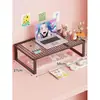 Soporte para Computadora, Parrilla para Barbacoa, Elevador para Laptop, Soporte Metálico Elevado para Monitor de Escritorio, Soporte Refrigerante para Laptop para Gaming