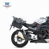 Coche muscular Wolf adecuado para estilo primavera 450SR bolsa lateral bolsa lateral se puede instalar casco medio casco casco completo con cerradura marco de liberación rápida modificación