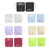 Mini Power Bank 3C com Display Digital e Cabo Embutido, 2W Mah de Grande Capacidade, Logo Personalizável, Fonte de Alimentação Portátil Compacta e Conveniente