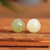 Jade Hetian Natural Candado Fu Colgante Hebilla Ping An Xinjiang Jade Viejo Cuentas Trébol de Cuatro Hojas Nudo Chino Cuentas Dispersas Accesorios DIY