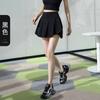 2025 nueva falda sobrepuesta estilo deportivo falda de verano secado rápido falda de dos piezas falsas anti-luz falda de tenis bádminton exterior