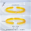 Pulsera de Calabaza con Diamantes Chapada en Oro Cepillado de Lujo para Mujer, Brazalete Abierto, Regalo para Novia