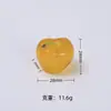 Deliciosos Brinquedos de Comida Simulação de Cereja Feitos à Mão DIY Acessórios de Resina Cola de Creme Materiais para Grampo de Cabelo Venda por Atacado