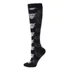 Calcetines de compresión deportivos unisex para pantorrillas, más de 200 estilos de calcetines de compresión largos para saltar la cuerda y correr, directo de fábrica