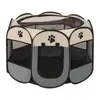 Recinto plegable para mascotas, nido para gatos y perros, tienda de maternidad, valla portátil transpirable para exteriores anti-escape