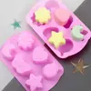 Tangzheng Más Vendido Transfronterizo Ligero Molde de Silicona para Insectos de 6 Cavidades Para Jabón de Proceso en Frío Gelatina Pudín Fabricación al por Mayor