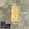 Dobradiça de Cobre Rolamento de Latão Pequena Dobradiça 2 Polegadas 3 Polegadas Dobradiça Estilo Chinês Armário Leve de Luxo Porta de Caixa Dobradiça de Porta Dobradiça Estilo Antigo