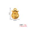 Mini Lingote de Liga Quente Vendendo Barra de Ouro Moeda de Ouro de Arroz Moeda de Cobre Ábaco Suprimentos Decorativos Artesanato Ornamentos Atacado